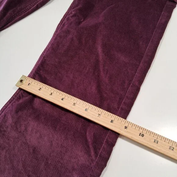 Patagonia Organic Cotton Corduroy Pants in Burgundy- size 29 - Picture 8 of 11